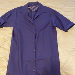 Navy blue Theory shirt dress